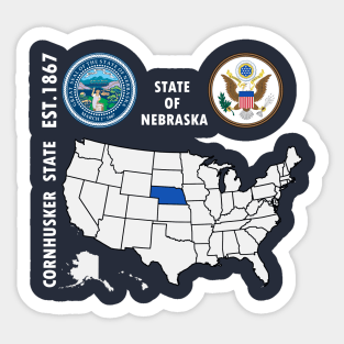 State of Nebraska Sticker